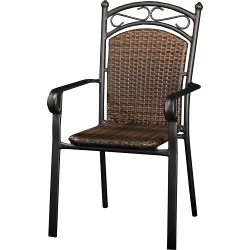 Chaise de terrasse Cappuccino burned