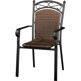 Chaise de terrasse Cappuccino burned