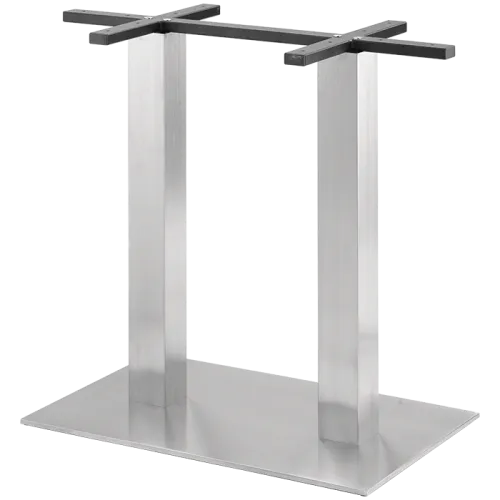 Piètement de table en acier inoxydable E-04070