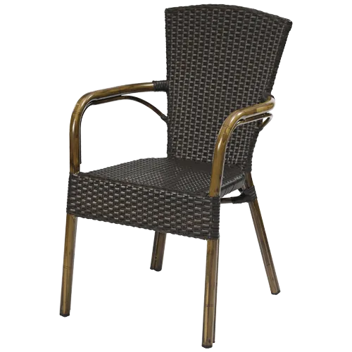 Chaise de terrasse, fauteuil empilable Spring de Luxe