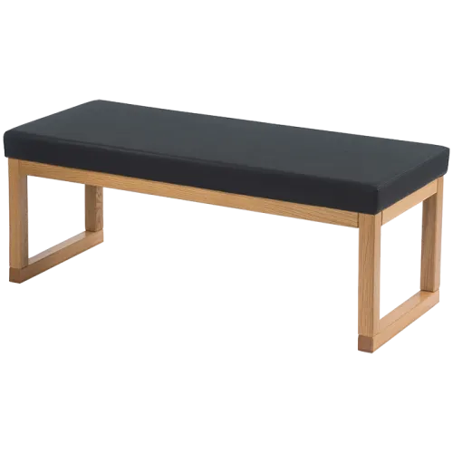 Banc à patins, banc rembourré