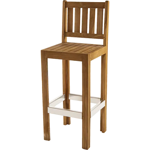 <p>Taburete de bar de alta calidad<br />Medidas: 40 x 40 x 75 respaldo 110&amp;nbsp