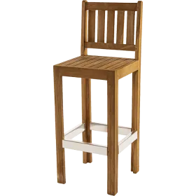 <p>Taburete de bar de alta calidad<br />Medidas: 40 x 40 x 75 respaldo 110&nbsp