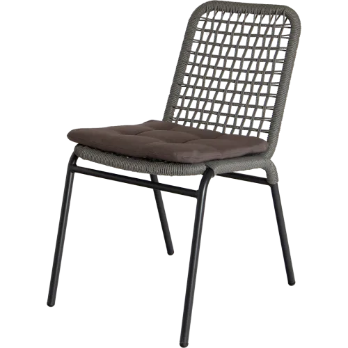 Chaise de terrasse Aurora anthracite
