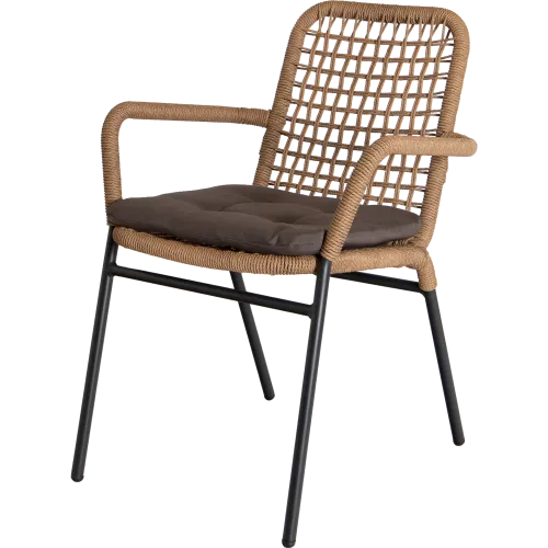 Chaise de terrasse Virtus honey