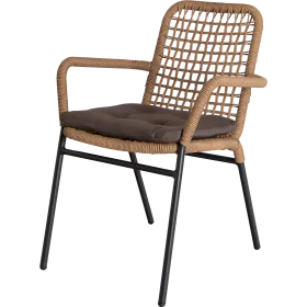 Chaise de terrasse Virtus honey
