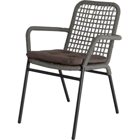 Chaise de terrasse Virtus anthracite
