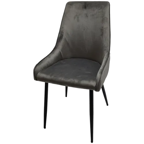Remaining stock upholstered chair grey