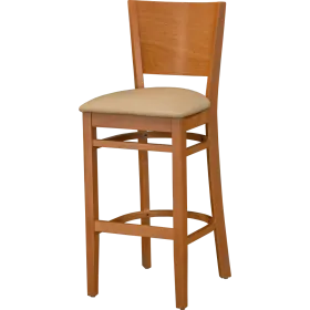 Articles spéciaux : tabouret de bar Lynn en chêne Beige