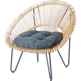 Fauteuil lounge Levana Honey