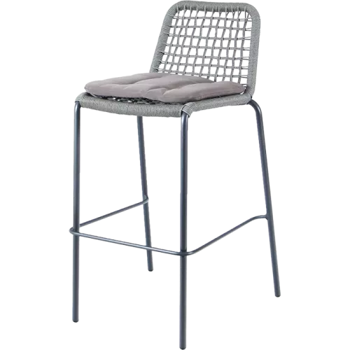 Tabouret de bar Aurora Midi anthracite