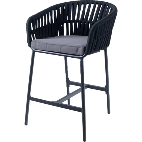 Tabouret de bar Helena Midi Noir