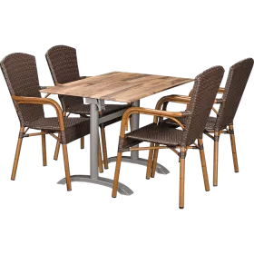 Ensemble d'extérieur Spring de Luxe & Norway Maple 110x70cm