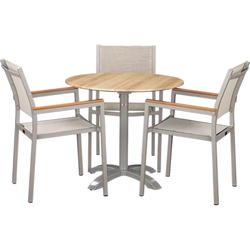Ensemble outdoor Eris &amp; Acacia ø80cm