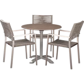 Ensemble extérieur Triton & Loft Oak ø80cm