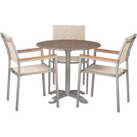Ensemble extérieur Eris & Loft Oak ø80cm