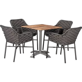 Ensemble d'extérieur Varuna & Norway Maple 70x70cm