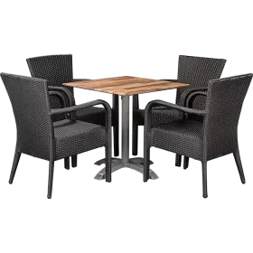 Ensemble outdoor Porto & Norway Maple 70x70cm