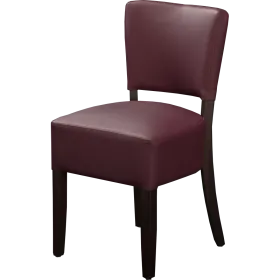 Déstockage Chaise rembourrée Lucy Bordeaux