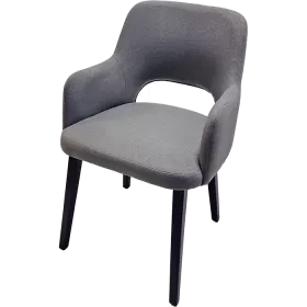 Déstockage Chaise rembourrée Miramar gris