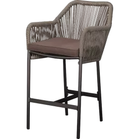 Tabouret de bar Minerva Midi anthracite