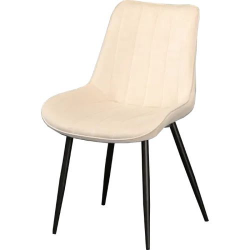 Chaise rembourrée Joker Crème