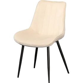 Chaise rembourrée Joker Crème