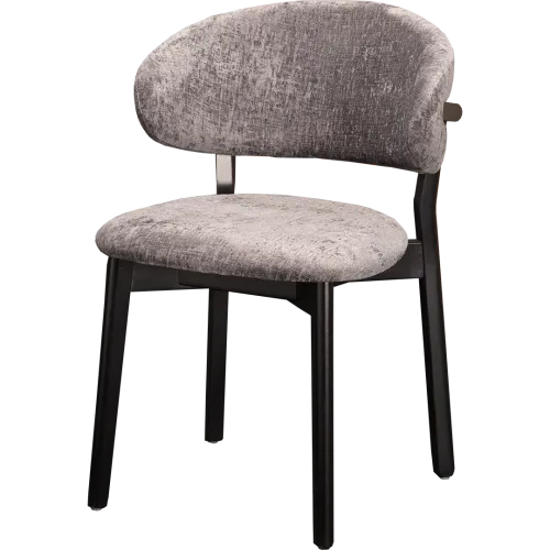 Chaise rembourrée Ava Smoke