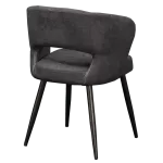 Chaise rembourrée Brighton 98 Noir Image 2