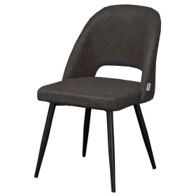 Chaise rembourrée Newport en simili cuir