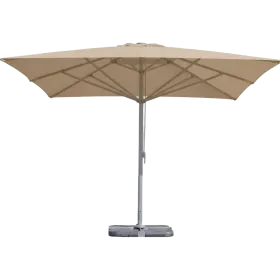 Parasol Plaza 400x400cm sable