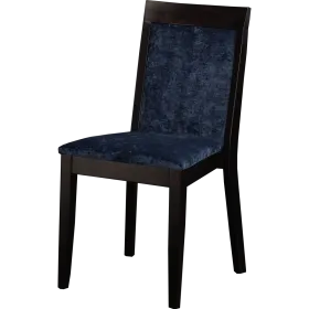 Article en déstockage chaise de restaurant Lukas bleu
