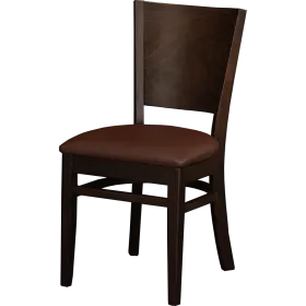 Article en déstockage chaise de restaurant Lynn marron