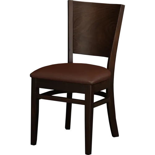 Article en déstockage chaise de restaurant Lynn marron