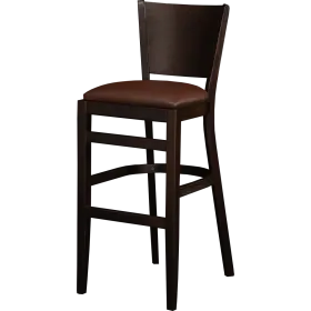 Article en déstockage tabouret de bar Lynn marron