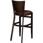 Article en déstockage tabouret de bar Lynn marron Image 2