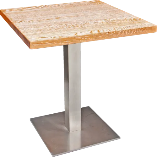 Table de restaurant en déstockage 70x70cm