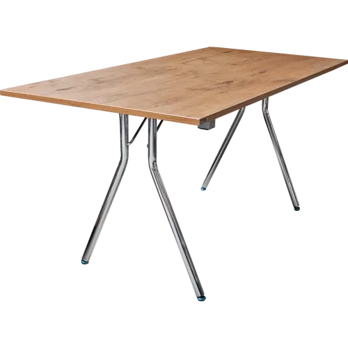 Table Pliante en Déstockage avec Structure Chromée