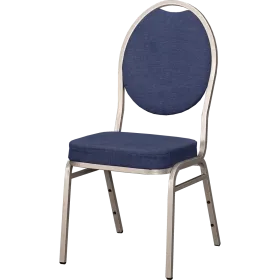 Chaise empilable Monza bleue (fin de série)
