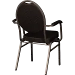 Chaise empilable Monza AL noire (fin de série) Image 2