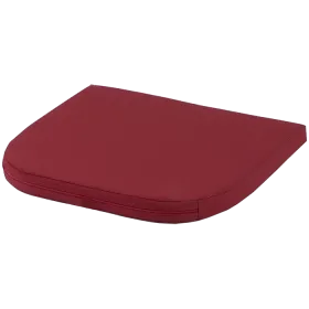 Coussin arrondi rouge en offre spéciale