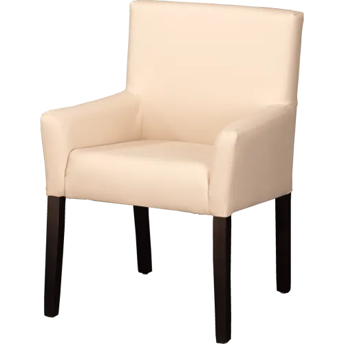 Fauteuil rembourré Bianca en déstockage