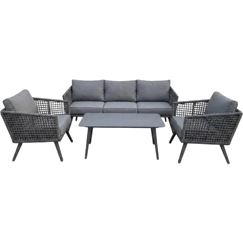Loungeset Menorca anthrazit