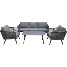 Loungeset Menorca anthrazit